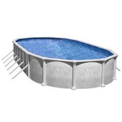 Swim N Play D8 NB241254Grey Deluxe 8000 54 Ov 24 Ft X 12 Ft X 54 In.