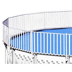 Swim N Play FA 128PP7 12 Ft X 8 Ft Pole Pool Fence Kit