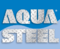 Aqua Steel 8LR1R6B-LB-RIGHT 8Ft Right Steel Bench, 42In
